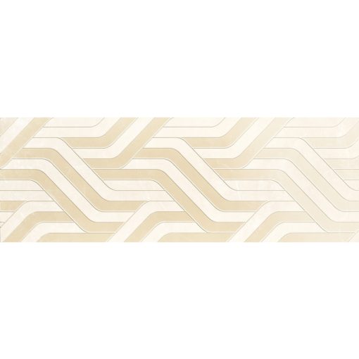 Marble Cream Twist Shine_45x119 RT csempe