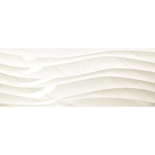 Marble White Flux Shine_45x119 RT csempe
