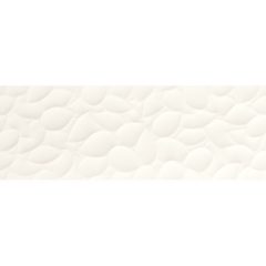 Genesis Leaf White Matt_35x100 csempe
