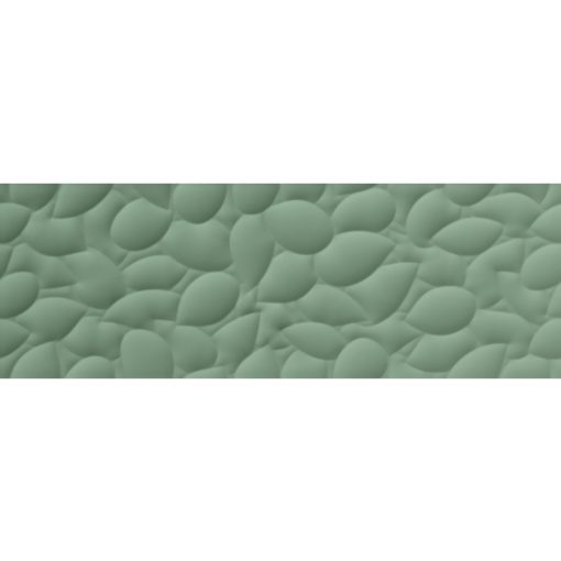 Genesis Leaf Green Matt_35x100 RT csempe