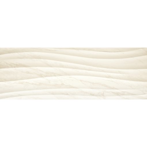 Marble White Shape Shine_35x100 RT csempe