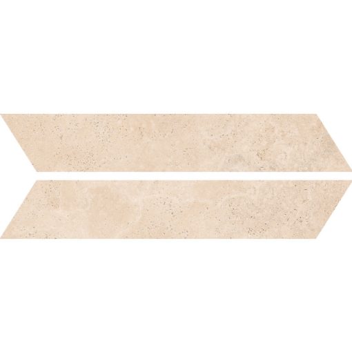 STRV Stone Revolution Travertino Chevron_7,5x40,7 csempe-járólap