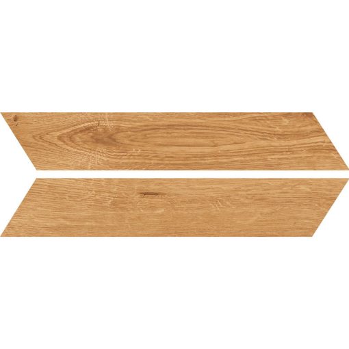 Feelwood Cognac Chevron_7,5x40,7 csempe