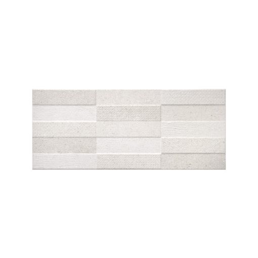 Limestone White Decor_25x60 KIFUTÓ! csempe