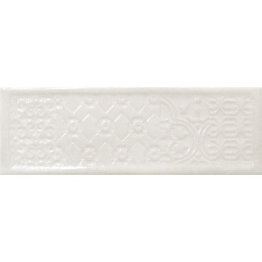 Titan White Decor_10x30,5 csempe