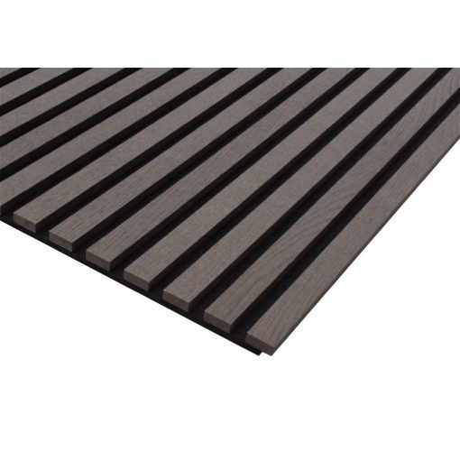 Tölgy Füstölt (sötétszürke) akusztikus panel 57,25x240x1,9